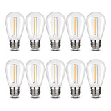 Kqhben String Light Bulbs 2200k Warm White Outdoor Indoor S1