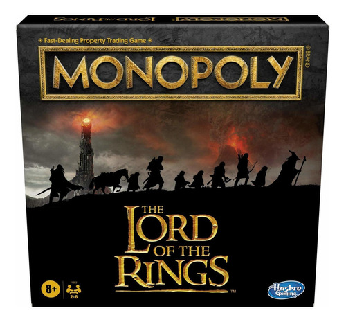 Juegos De Acción Monopoly: The Lord Of The Rings E Fr80mn