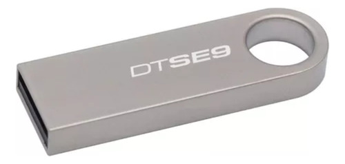 Memoria Usb Metalica 64gb 2.0 Plateada 