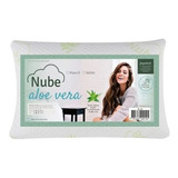 Almohada Aloe Vera Vellón 50 X 70 Cm Nube Funda Lavable