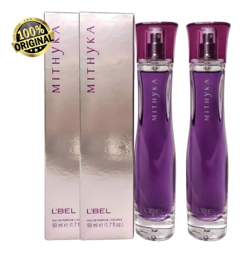Pack X2 Mithyka 50 Ml Perfume Femenino L'bel 