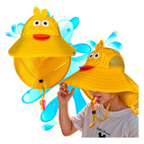 Sombrero Infantil Sol Gorro Niño Protección Solar Pato Playa