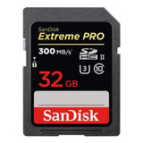 Tarjeta De Memoria Sandisk Extreme Pro 32 Gb Uhs-ii U3 /