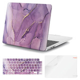 Protector Y Hard Case Macbook Air M2 13.6 - Purpura