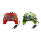 2 Controles Para Xbox Clásico Cristal Transparentes Sellados