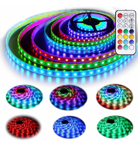 Geekeep Dream - Juego De Tiras De Luces Led Rgb 5050, Luces 