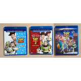 Toy Story + Toy Story 2 + Toy Story 4 Blu-ray + Dvd Original