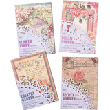 Papel De Scrapbook Vintage Scrapbooking, 144 Piezas De ...