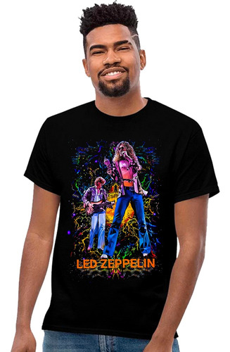 Playera Led Zeppelin Diseño 54 Grupos Musicales Beloma