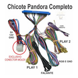 Chicote Jamma 1,60cm Pandora Box / Arcade Fliperama