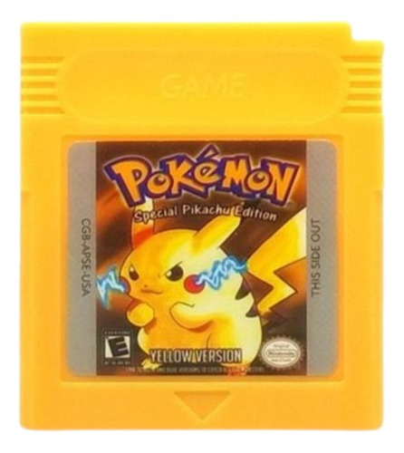 Pokemon Yellow Game Boy Color Salvando Gba Advance