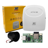 Central Alarme Monitorada Active 20 Ethernet Jfl + Sirene 