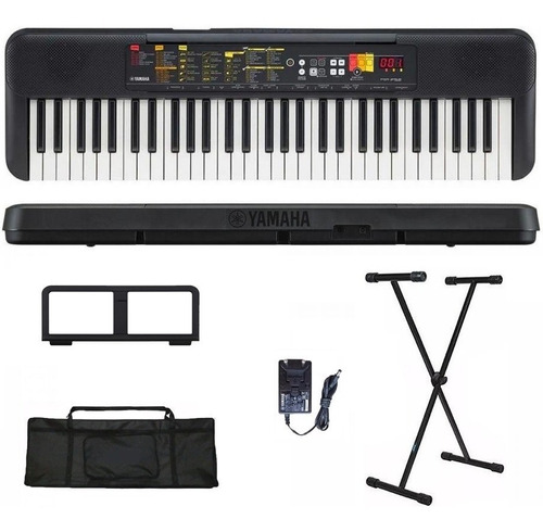 Kit Teclado Musical Yamaha Psr-f52 61 Teclas Lançamento 2022