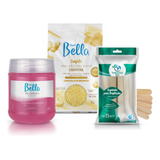 Depil Bella Cera Confete A Escolher+ Gel Aloe Vera+ Espátula