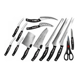 Set De Cuchillos Profesional Mibacle Blade 13 Piezas Acero