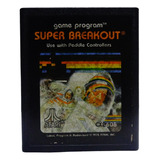 Fita Atari Super Breakout Jogo Antigo Cartucho