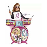 Bateria Da Barbie Glamourosa Instrumentos Musicais