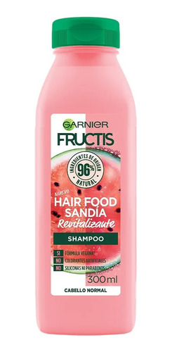 Shampoo Fructis Hair Food Sandía 300ml