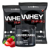 Combo 2 Whey Isolado E Concentrado Com Creatina Pura 150g