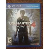 Uncharted 4 Ps4