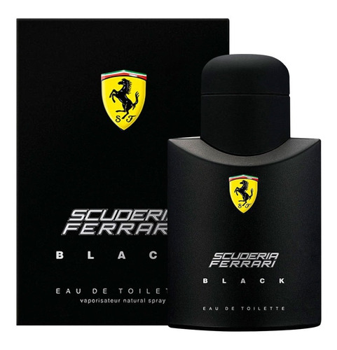 Scuderia Ferrari Black Edt 125 Ml Original