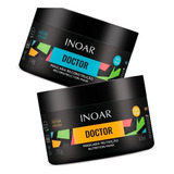 Kit Máscara Inoar Doctor Reconstrução 250g + Nutrição 250g