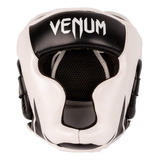 Venum Challenger Kids Headgear - Negro/blanco - L/xl