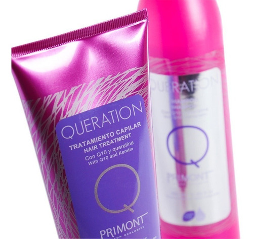 Primont Queration Anti Frizz Shampoo 350ml + Máscara 220gr