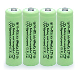Qblpower Baterias De Luz Solar Aa Ni-mh De 600 Mah 1.2 V Rec