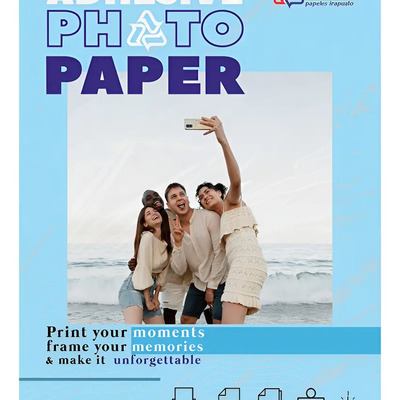Papel Fotográfico Adhesivo Papira Tamaño A4 Glossy 200 Hojas Color Blanco | Meses sin interés