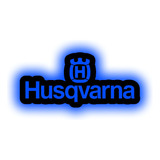 Cuadro Retroiluminado Led Motos Logo Husqvarna