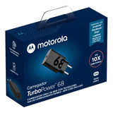 Carregador Fonte Turbo Motorola Original 68w Envio Rápido