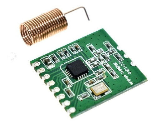 Cc1101 Arduino Modulo Transceptor Rf 868mhz C/antena Itytarg