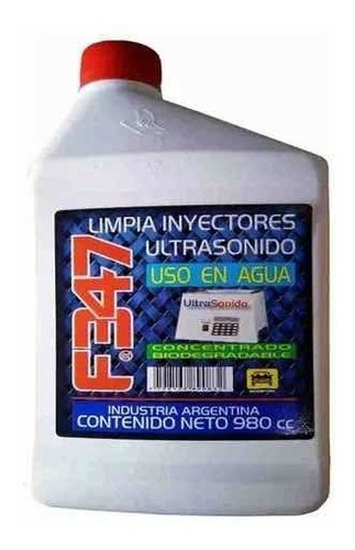 Liquido Batea Ultrasonido Limpieza Inyectores F-347