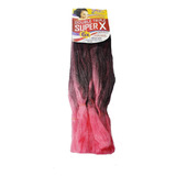 Apliques De Cabelo Jumbo Zhang Hair Estilo Trança, Preto / Rosa (t1b/pink) De 60cm - 1 Mecha Por Pacote