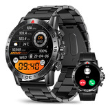 Reloj Inteligente Hombre Deportivo Militar Llamada Bluetooth