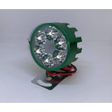 Faro Foco 6 Leds Barra Led Blanco Fijo Moto Bici 10pz