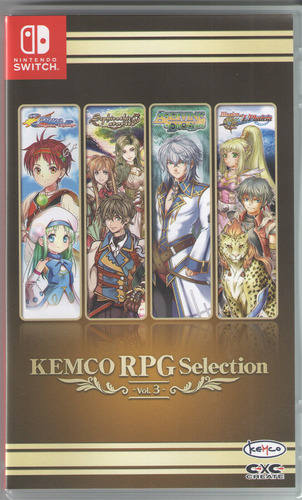 Jogo Kemco Rpg Selection Vol 3 Switch Midia Fisica