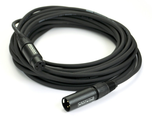 Whirlwind Mk 410 Cable Canon 3 Metros Microfono Xlr