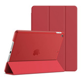 Funda iPad Mini 6 Pen Holder Auto Wake/sleep + Smart + Rojo