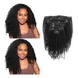 Mimieseat Extensiones De Cabello Humano Rizado Tipo Afro Con