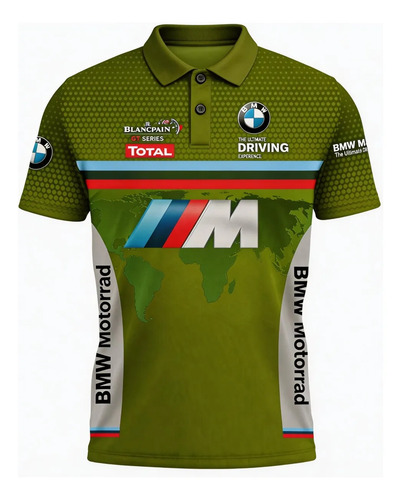 Polo Para Hombre Bmw Impreso En 3d