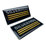 Emblemas Chevrolet Silverado Laterales 1991-1998.