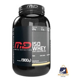 Suplemento Em Pó Md Muscle Definition  Iso Whey Md Proteínas Iso Whey Md Sabor  Coco Em Pote De 900g