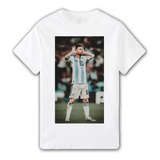Remera Leo Messi Topo Gigio - 2022 World Cup Unisex 