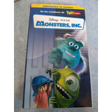 Vhs Vintage Disney Pixar Monster Inc 2001 Subtítulos Español