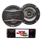 Combo Radio Carro Pantalla 4  + Parlantes Kl Audio 6 S-168