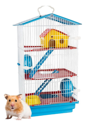 Gaiola Hamster 3 Andar Completa 