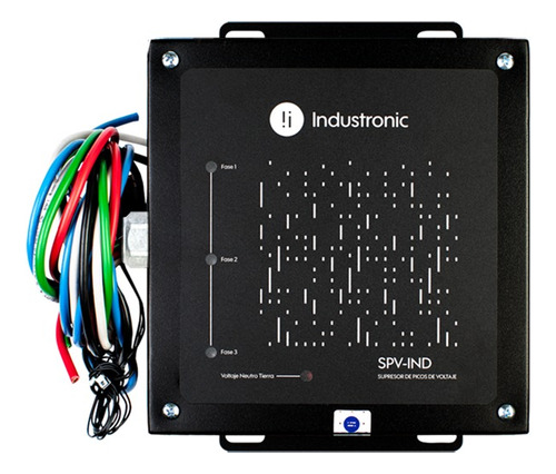 Supresor De Picos Industronic Spv Trifásico, 100ka 127/220v