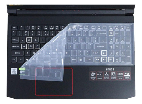 Silicone Keyboard Skin Compatible With Acer Nitro 5 An5...